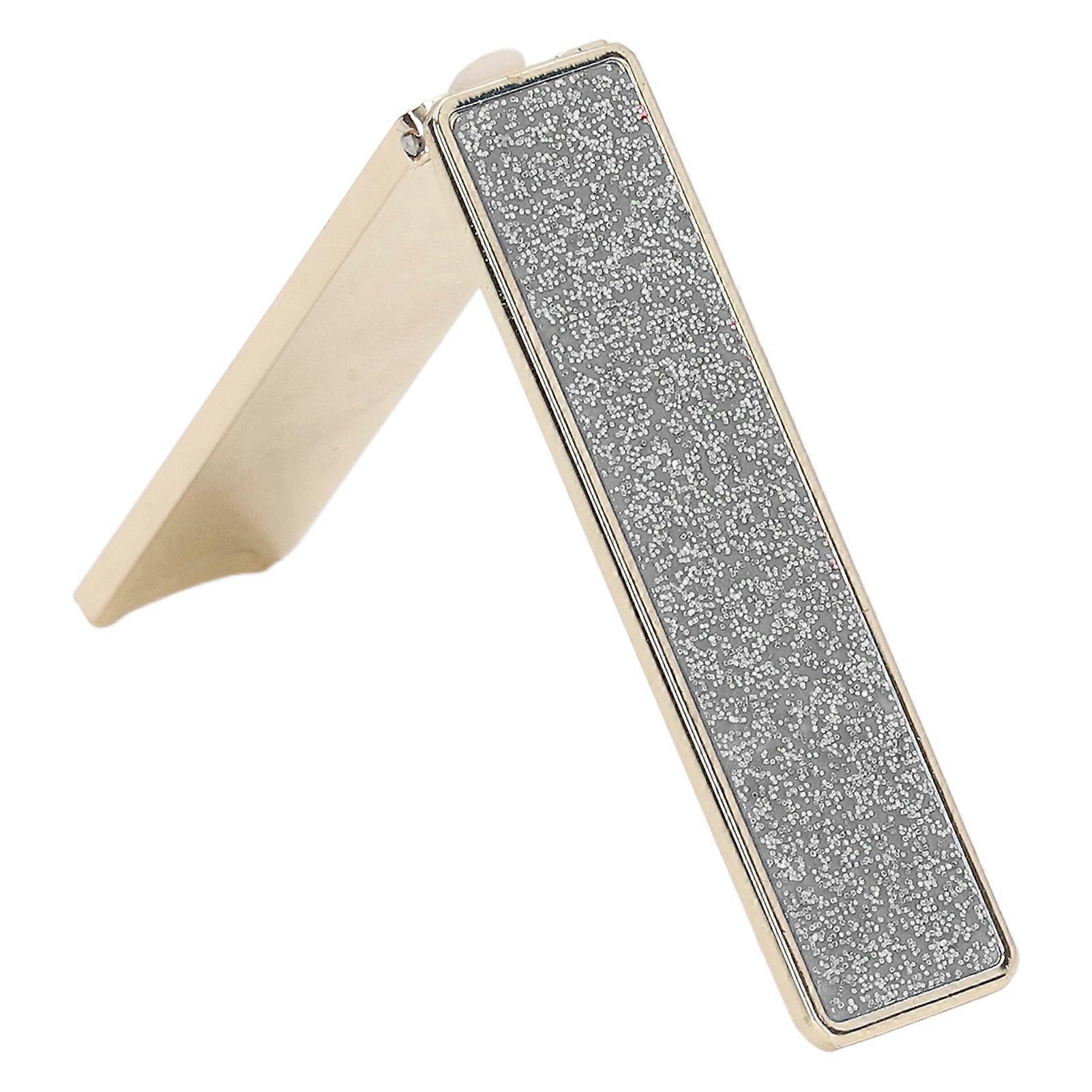 Cell Phone Kickstand Ultra Thin Invisible Phone Kickstand Aluminum Alloy Adjustable Vertical Horizontal Placement Phone Stand Silver 