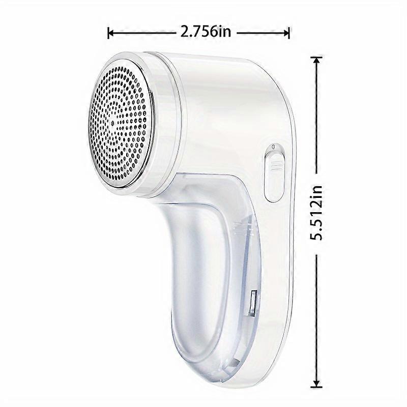 Portable Electric Fabric Shaver - USB Rechargeable Lint Remover with 3 Cutter Heads - Easily Remove Lint and Pilling for a Fresh Look