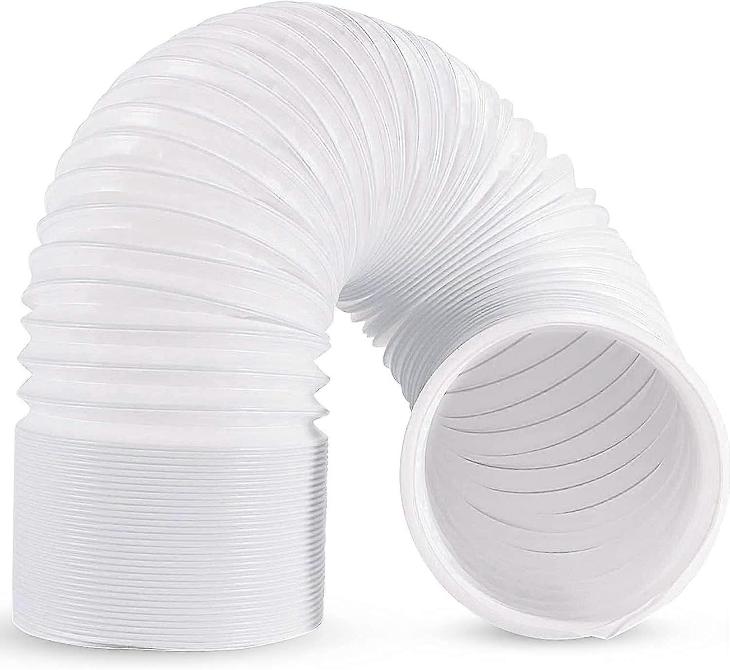 Mobil luftkonditioneringsslang 2M, pp-material Dräneringsslang för luftkonditionering 5,9 tum diameter med 200 längds förlängning Mobilt luftkonditioneringsrör