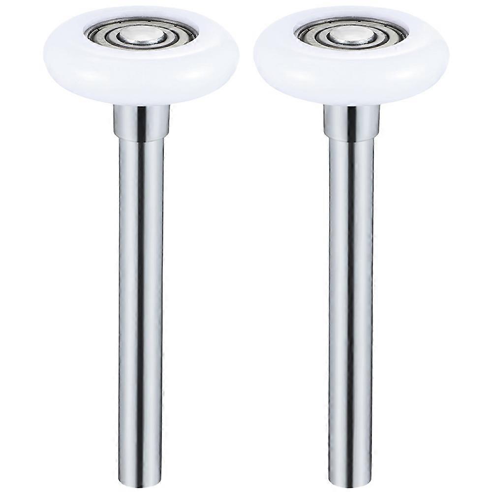 2pcs Garage Door Roller Nylon Roller With Stem Garage Door Replacement Roller