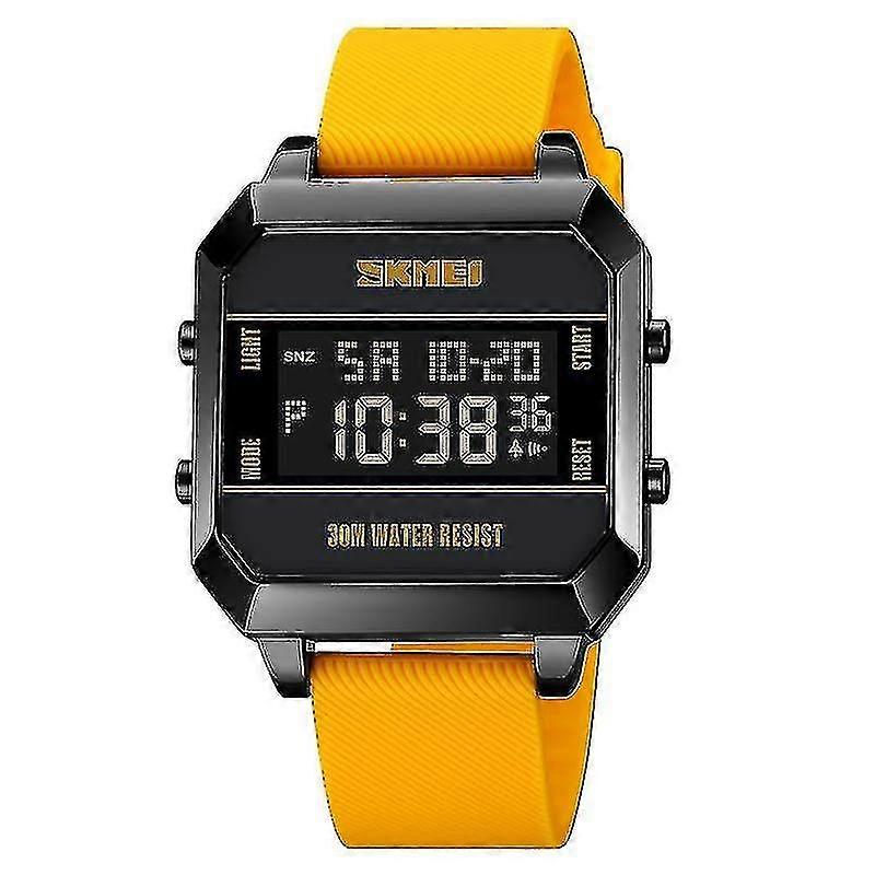 Skmei 1848 Waterproof Men Ectronic Watch(Yellow)