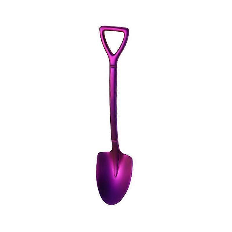 Coffee Spoon Mixing Spoon Stainless Steel Cake Spoon Small Soil Shovel Spoon Ice Cream Spoon