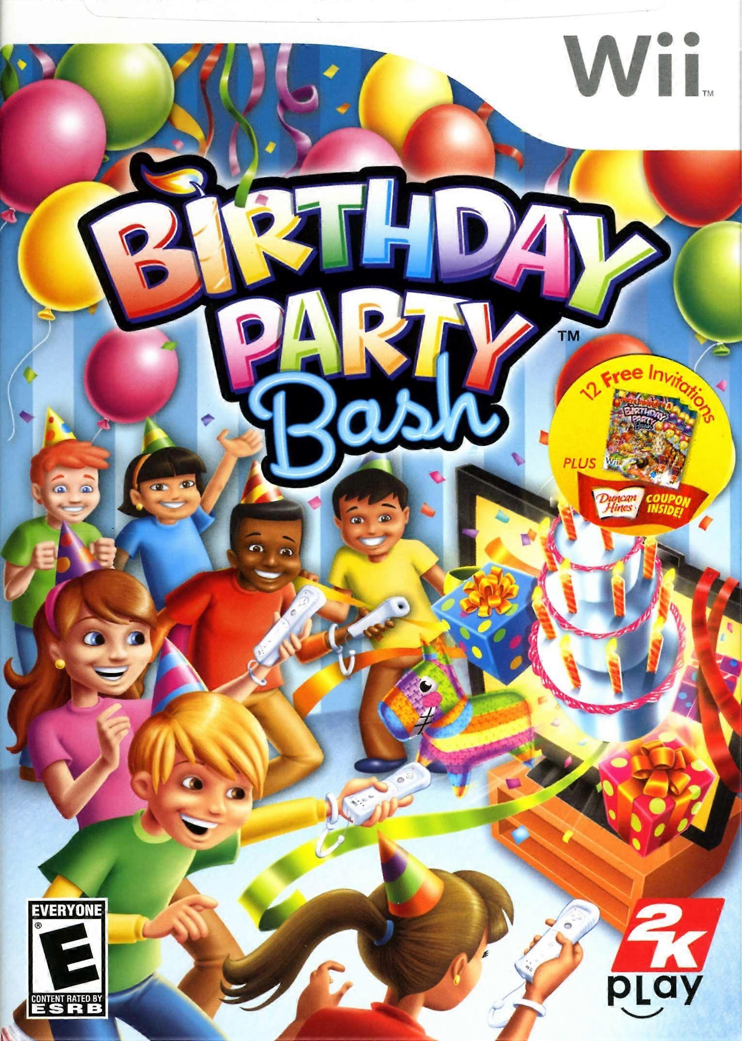 Birthday Party Bash  Game -  - PAL - New & Sealed