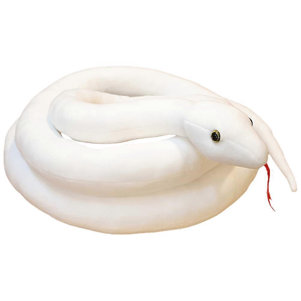 300cm Simulering Uppstoppad Python Barnleksak Plysch Djur Orm Leksak Heminredning Present till barn och vänner11