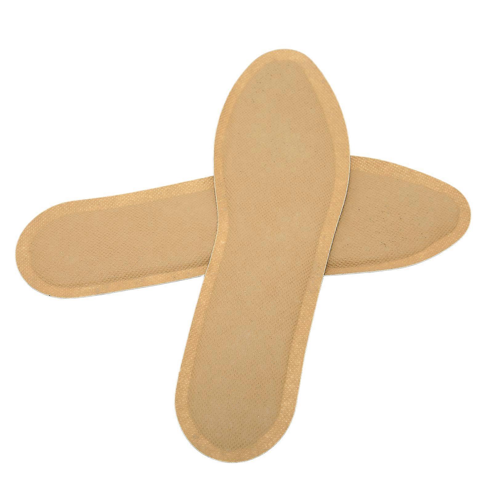 Heated Insoles 20Pcs Disposable Comfortable Shock Absorbing Rapid Heating Self Heating