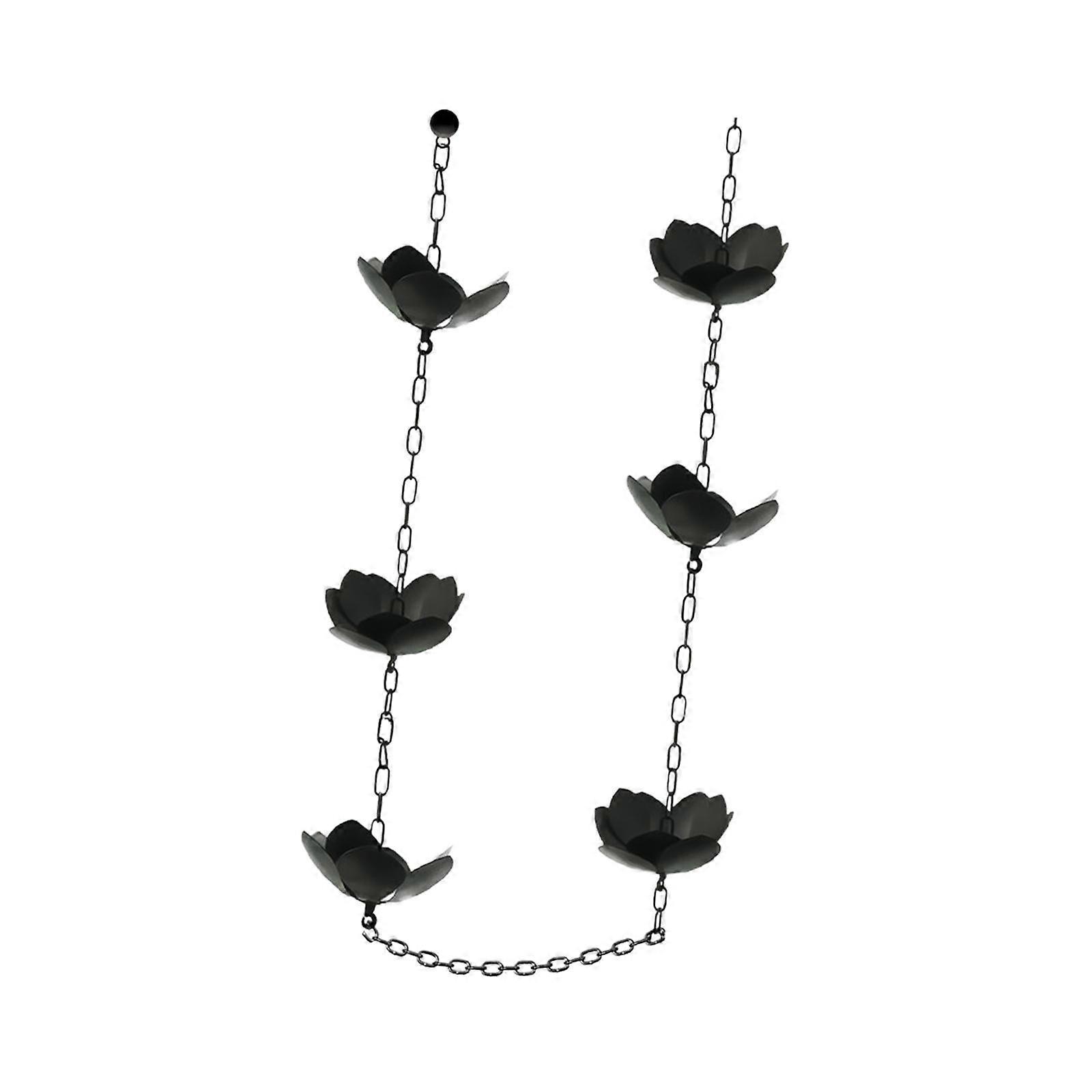 Rain Chain Lotus Rain Catchers Chain Functional Rainwater Catcher Rain Chimes