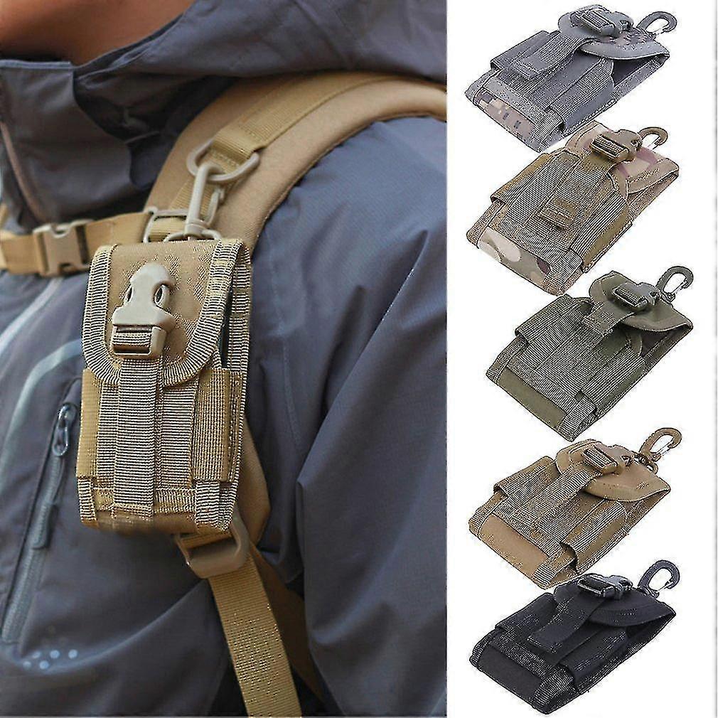 4.5" Universal Army Tactical Bag for Phone Hook Sleeve Pouch Protector