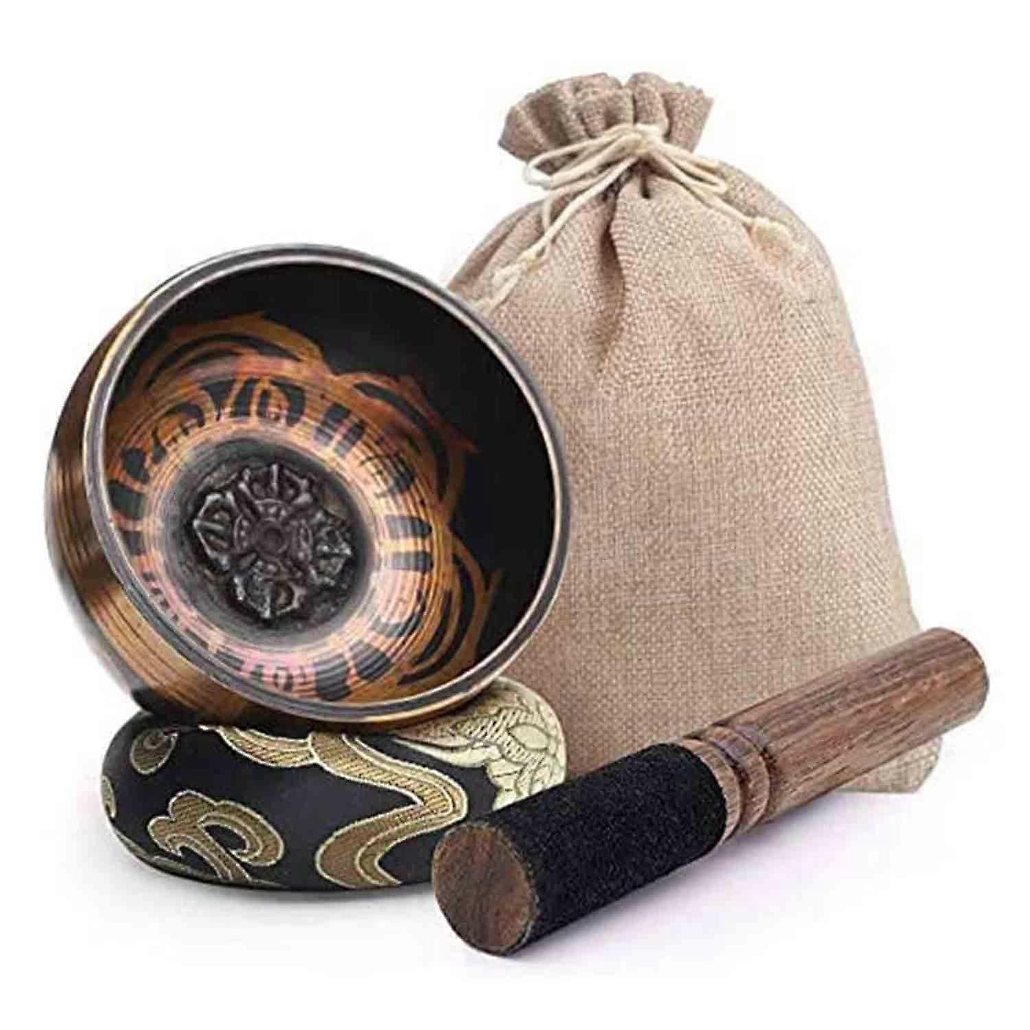 Tibetan Singing Bowl Set - Meditation Sound Bowl For ,Chakra Healing