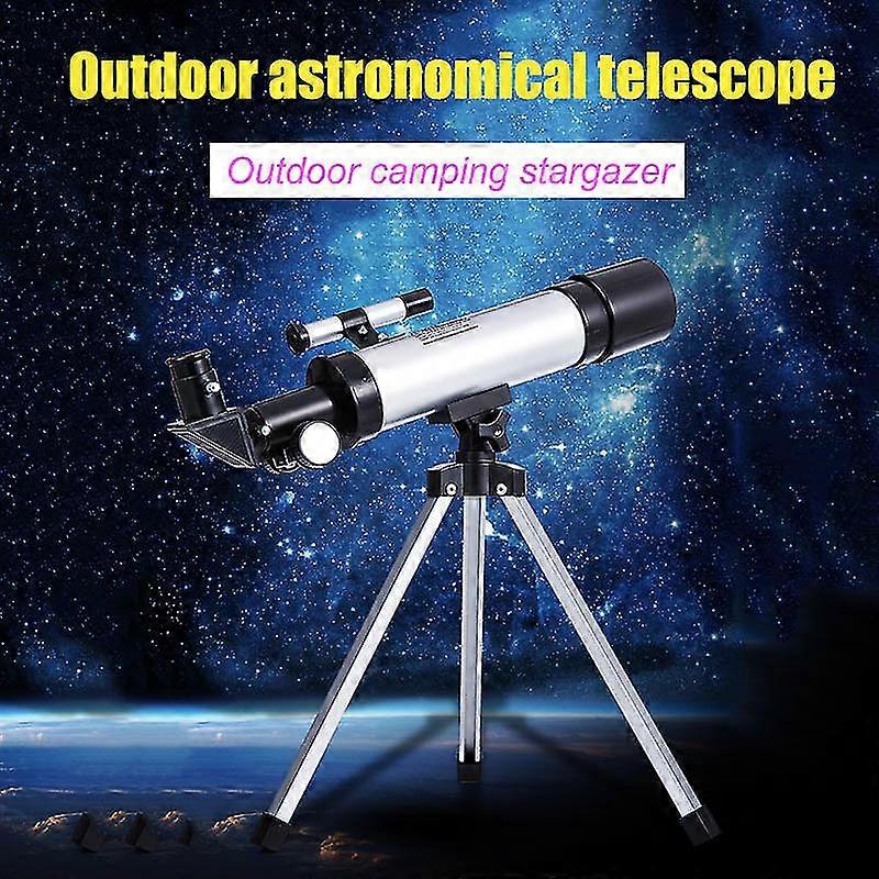Astronomical Telescope With Portable Tripod Sky Space Observation Monocular Telescope