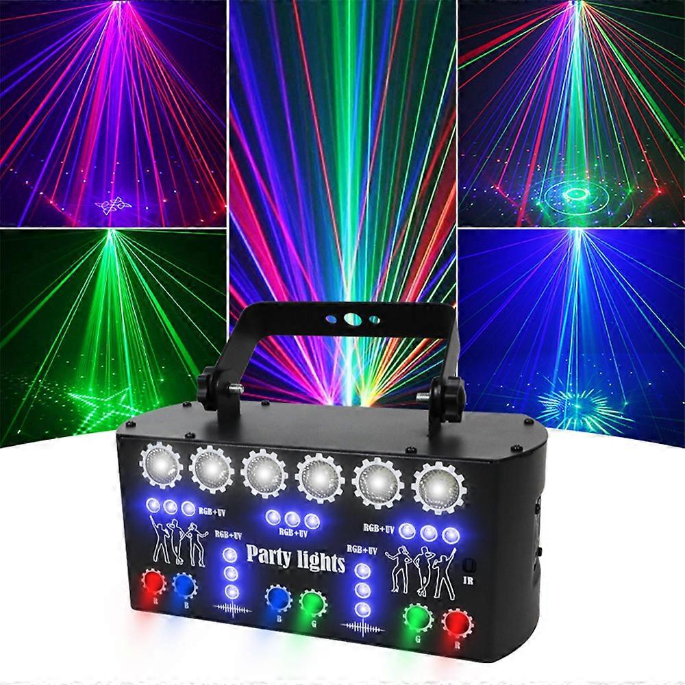 27-eye Laser Projector Stage Light LED RGB DMX Strobe DJ Disco Dance Party Light