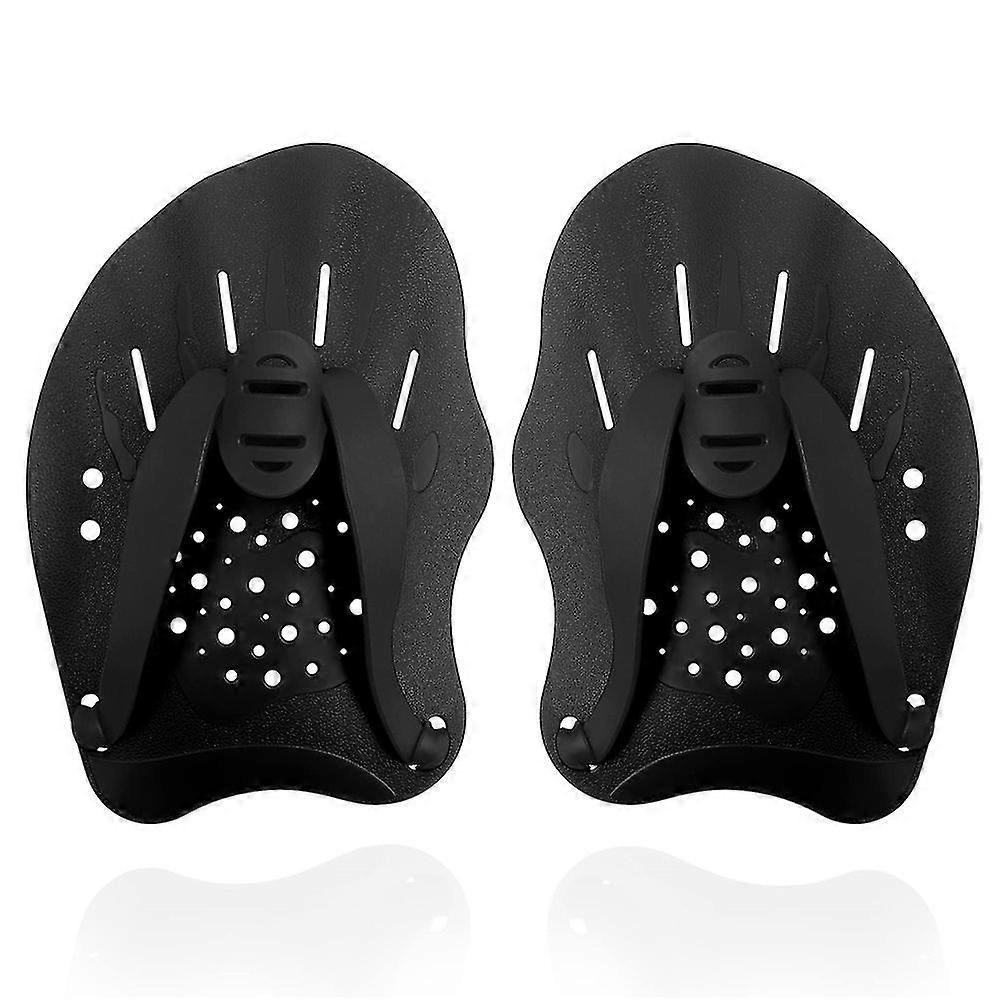 Adults Swim Diving Paddles For Hand, Training Hand Paddles With Adjustable Straps