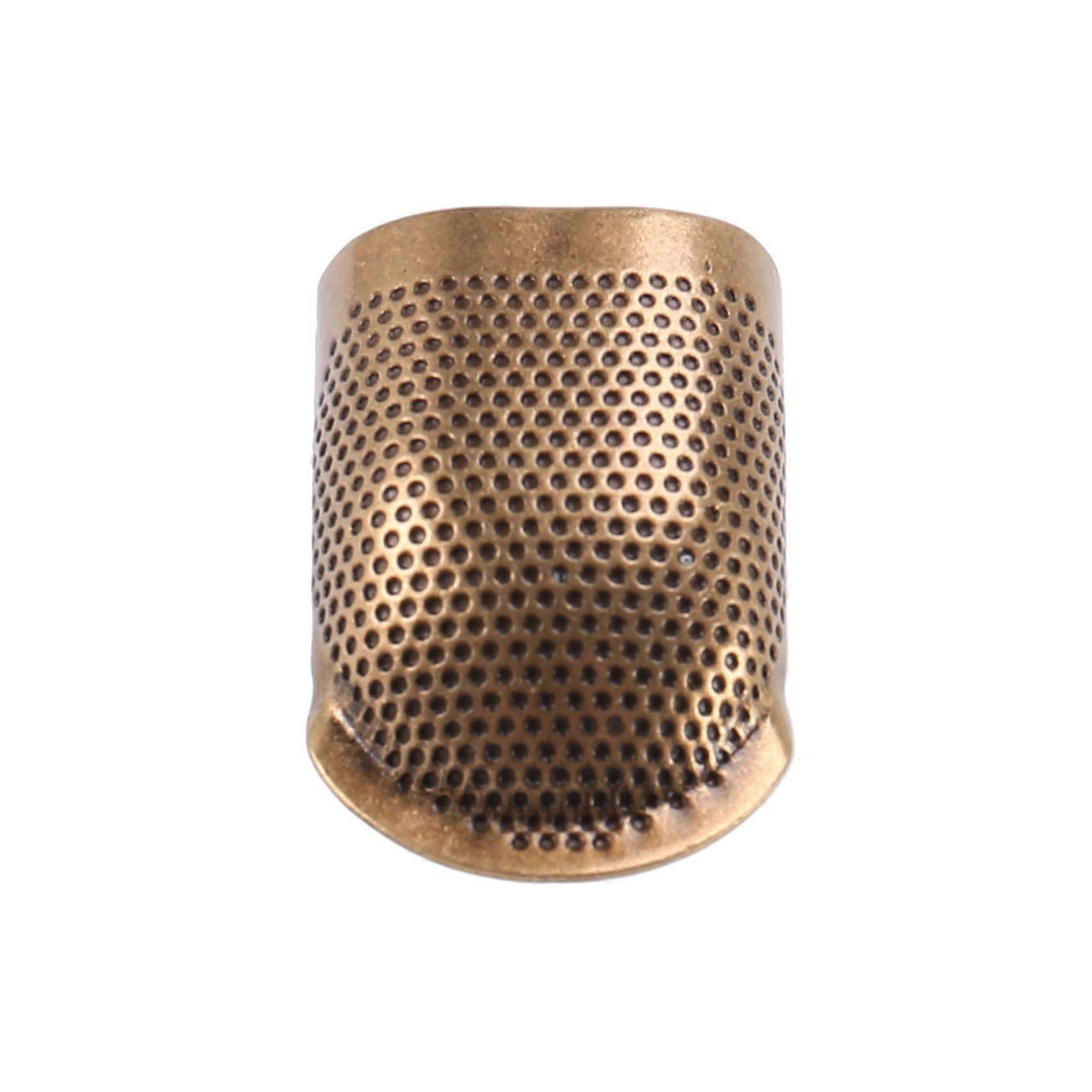 Sewing Thimbles,retro Sewing Thimble Finger Protector Shield Protector Fingertip Thimble Pin Needle