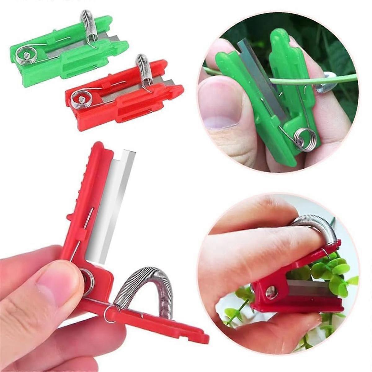 10PCS Gardening Picker, Garden Finger Fruit Picker, Garden Orchard Hand Tools for Picking Fruits Re