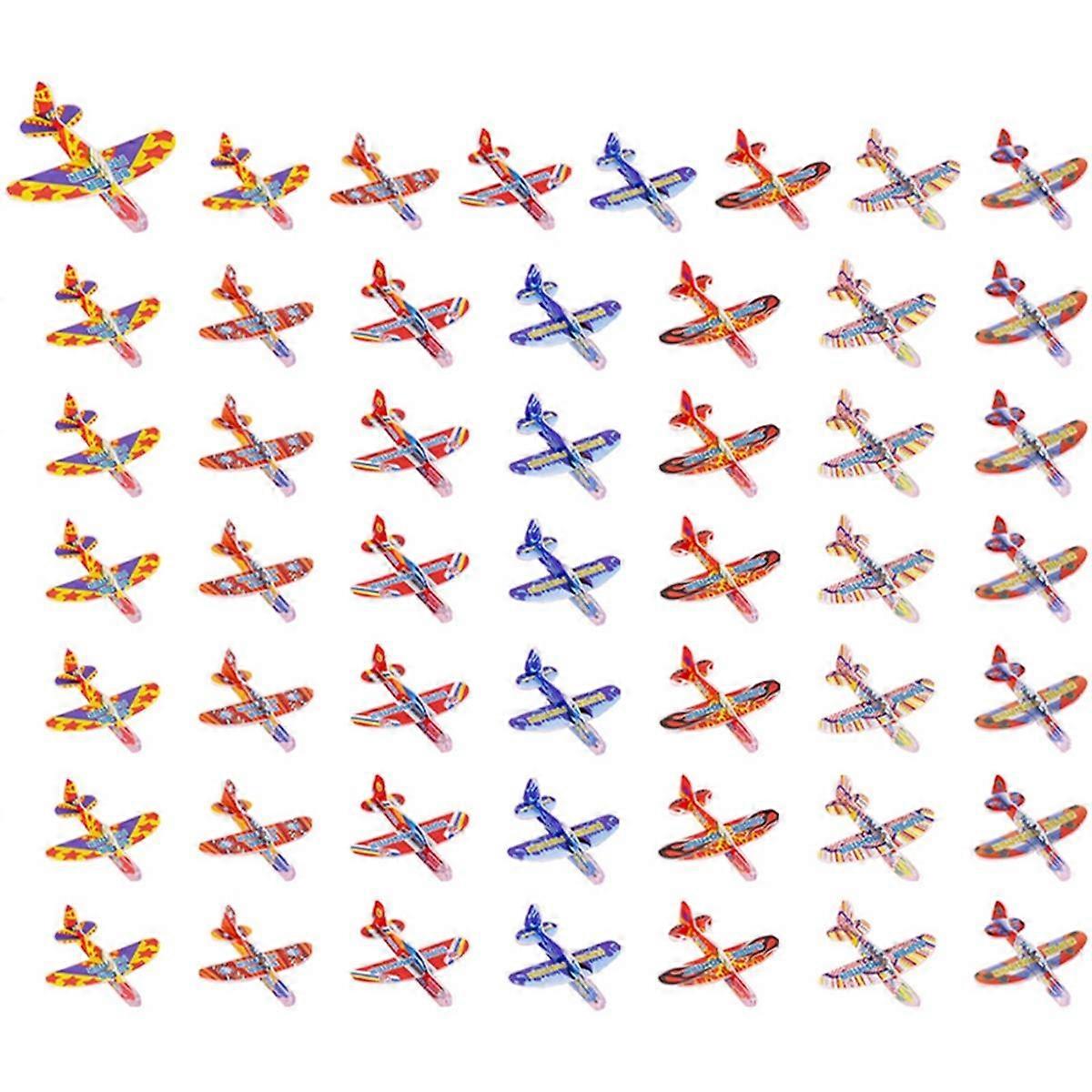 Hand Throw Flying Glider Planes Foam Airplane Game Toys for Kid Birthday Party Favors Baby Shower P