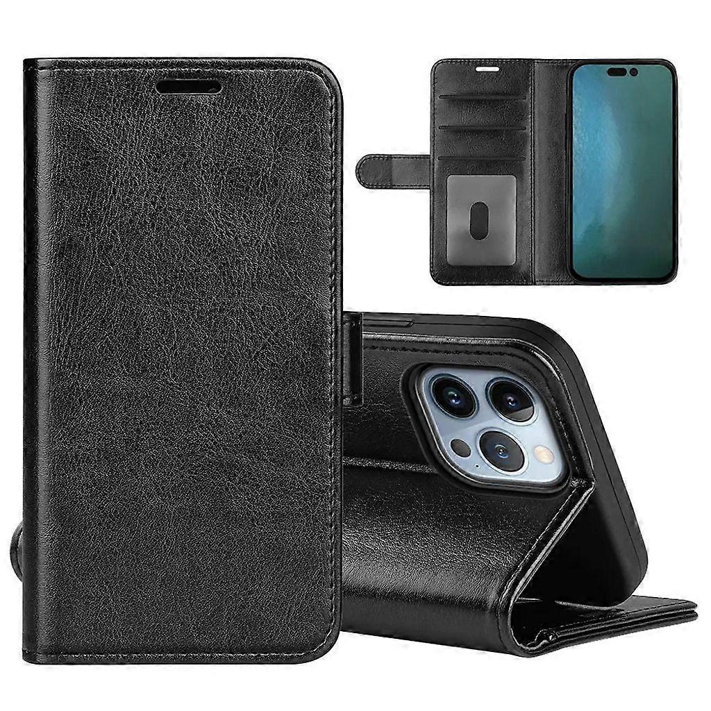 Wallet Case for iPhone 15 Pro - Black