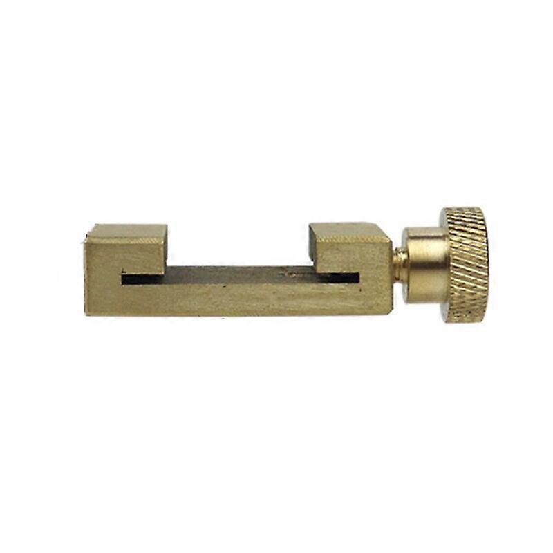 Adjustable Steel Ruler Positioning Block Angle Marking Gauge Brass Line Scriber Ruler Fixed Position
