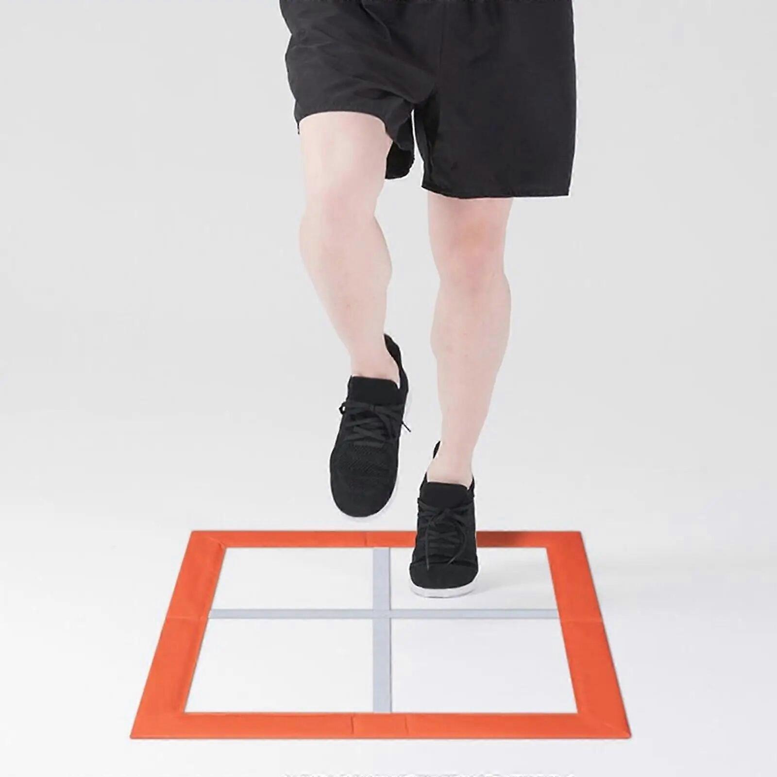 Running Mats Treningsutstyr Non Slip for Jump Exercise Kvinner og menn Heavy Duty Innendørs Gym Gulv Utendørs
