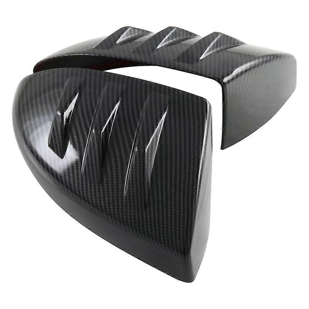For 2024 ABS Carbon Fiber Car Rearview Mirror Cover Side Mirror Cap Trim Accessories