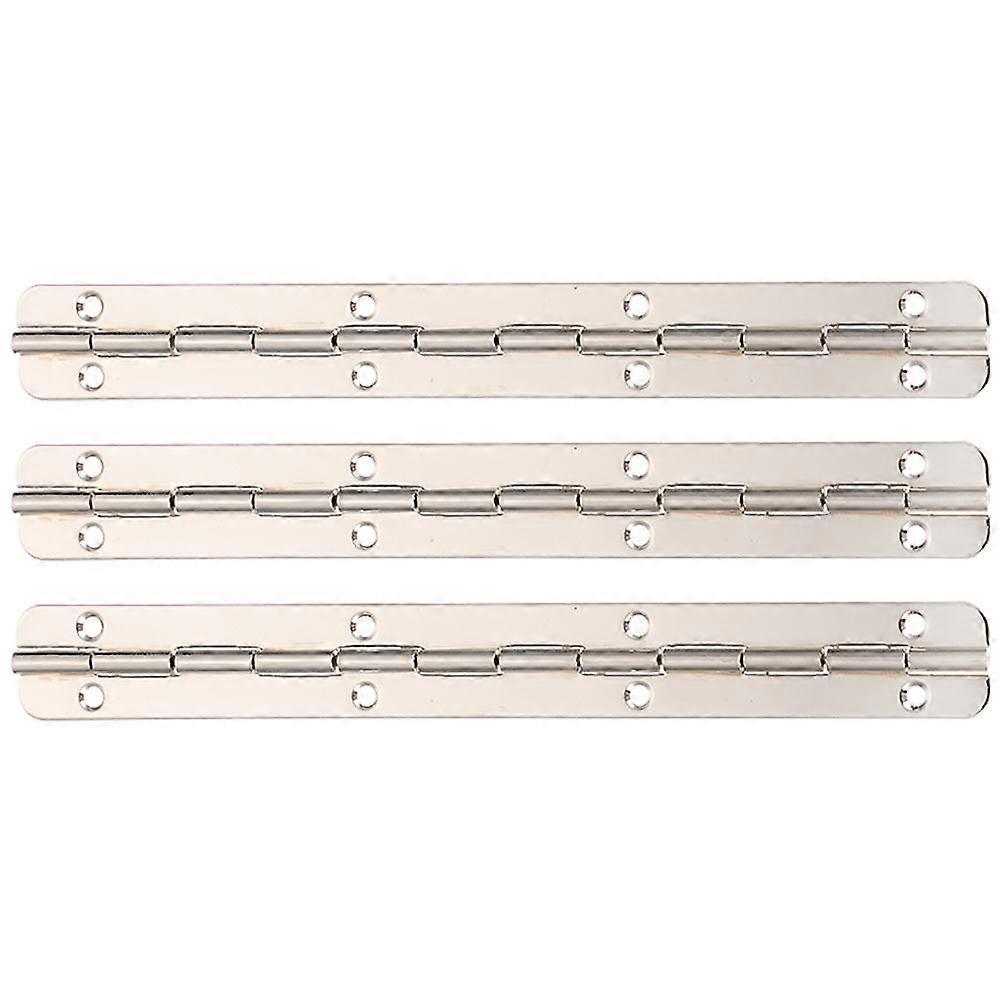 3pcs Piano Hinge Long Table Hinge Flush Hinges 180 Degree Hinges Piano Hinge