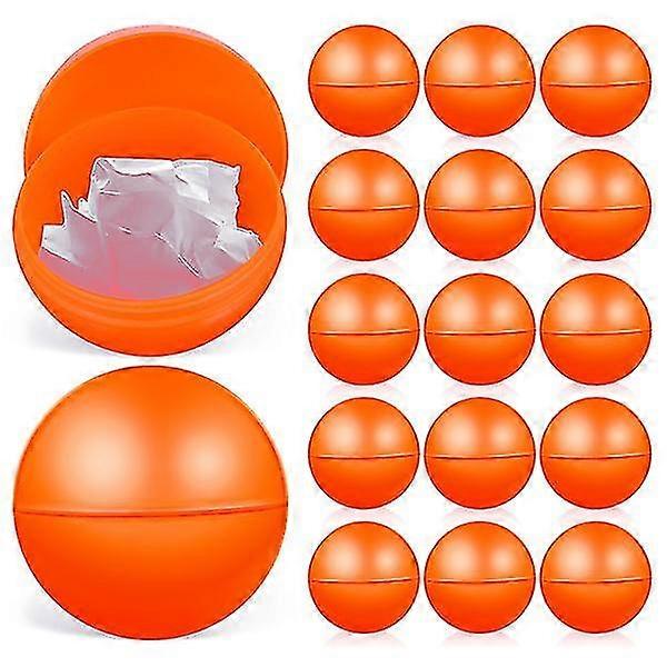 25 Pcs Lottery Balls Raffle Balls Round Balls Plastic Hollow Openable Game Balls Props
