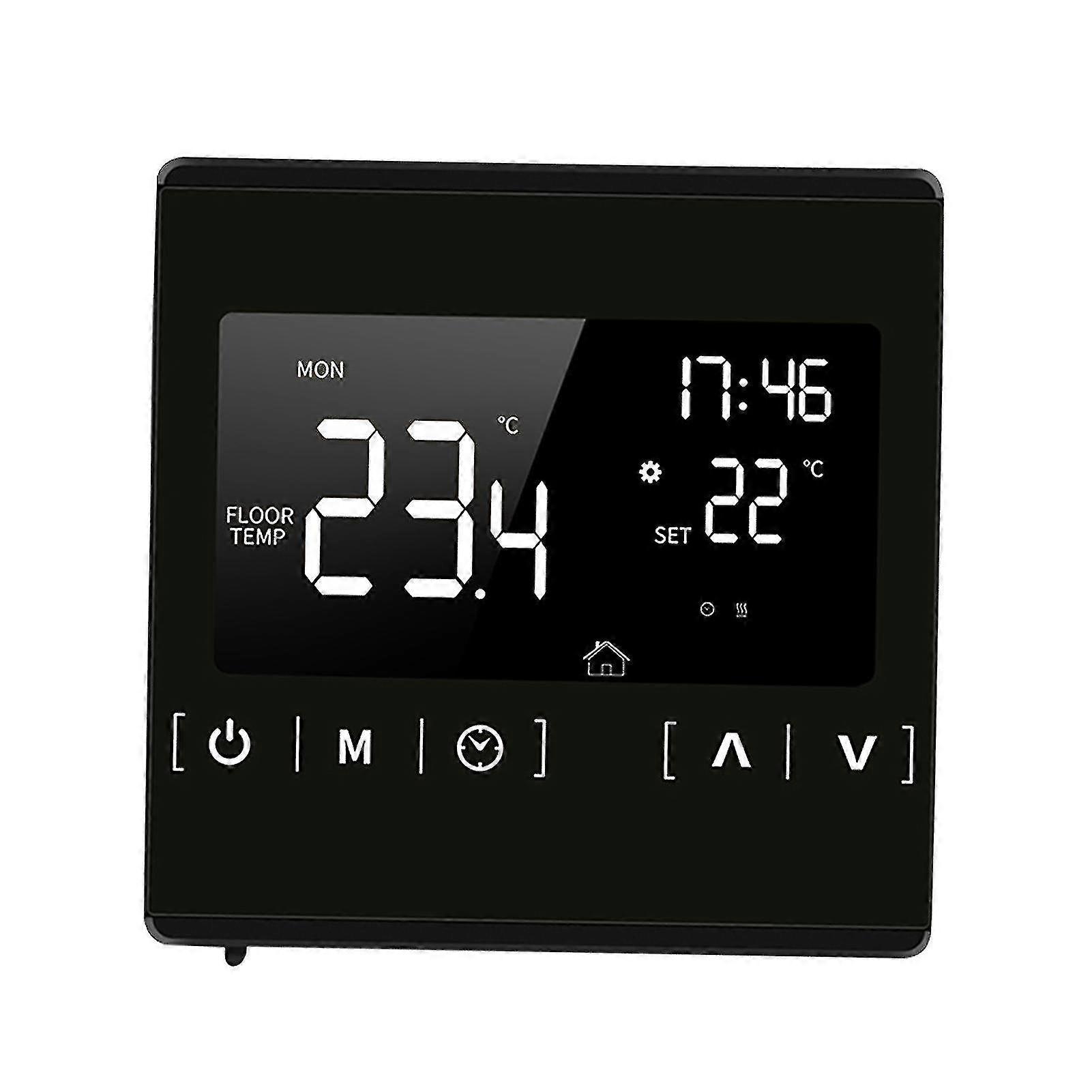 Smart Lcd Touchscreen Thermostat For Home Programmable Electric Floor Heating System Thermoregulator Ac 85-250v Temperature Controller