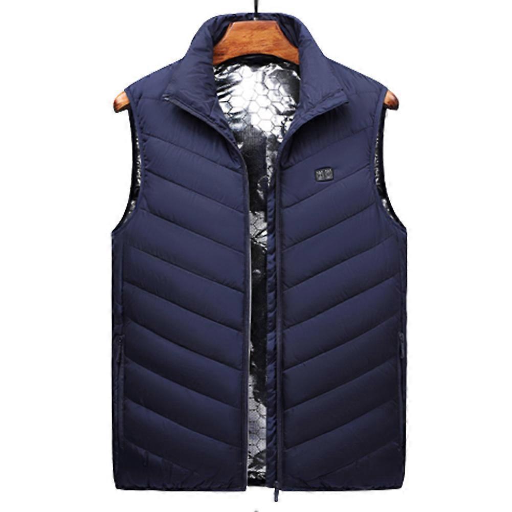 USB-laddning elektrisk värmeväst 3 växeltemperaturkontroll varm väst för kvinnor män