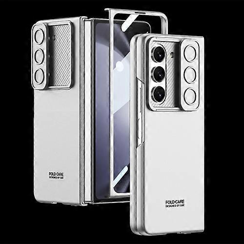 For Samsung Galaxy Z Fold5 GKK Integrated Ultra-thin Sliding Camshield Flip Mobile Phone Case