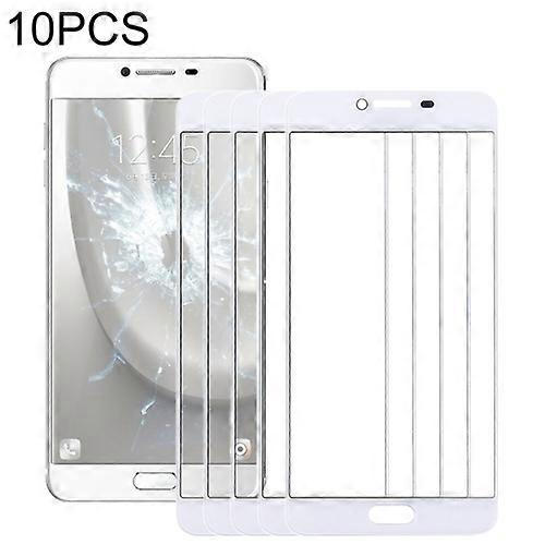 For Samsung Galaxy C5 10pcs Front Screen Outer Glass Lens