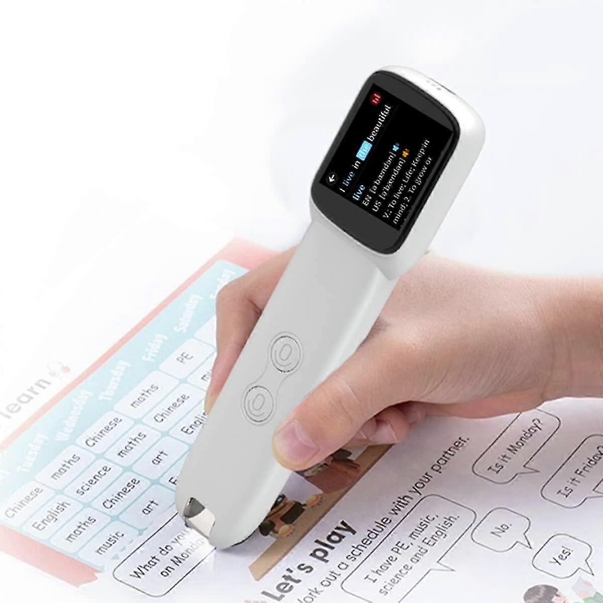 Tccoc Portable Instant Voice Translator Translation Reading Pen Scan Text Translate Smart Scan Dictionary Pen Offline Wifi 111 Languages Needed
