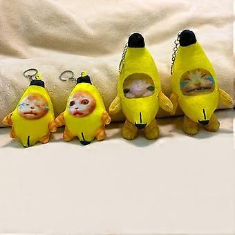 Banana Cat Voice Doll Doll Pendant Weeping Cat Plush Toy Doll