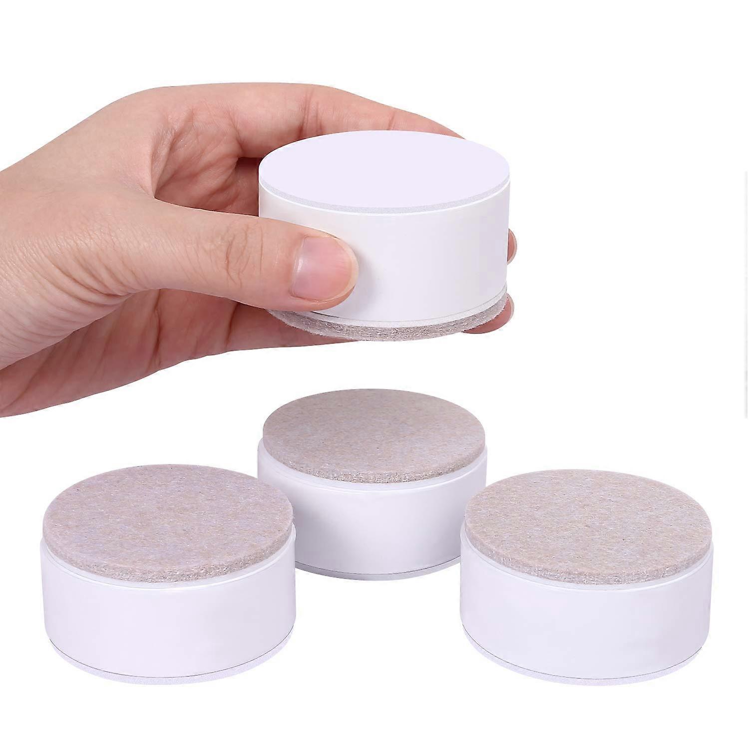 30mmリフト家具ライザー炭素鋼ベッドライザー、直径60mm粘着性ヘビーデューティ家具ライザーが追加されます