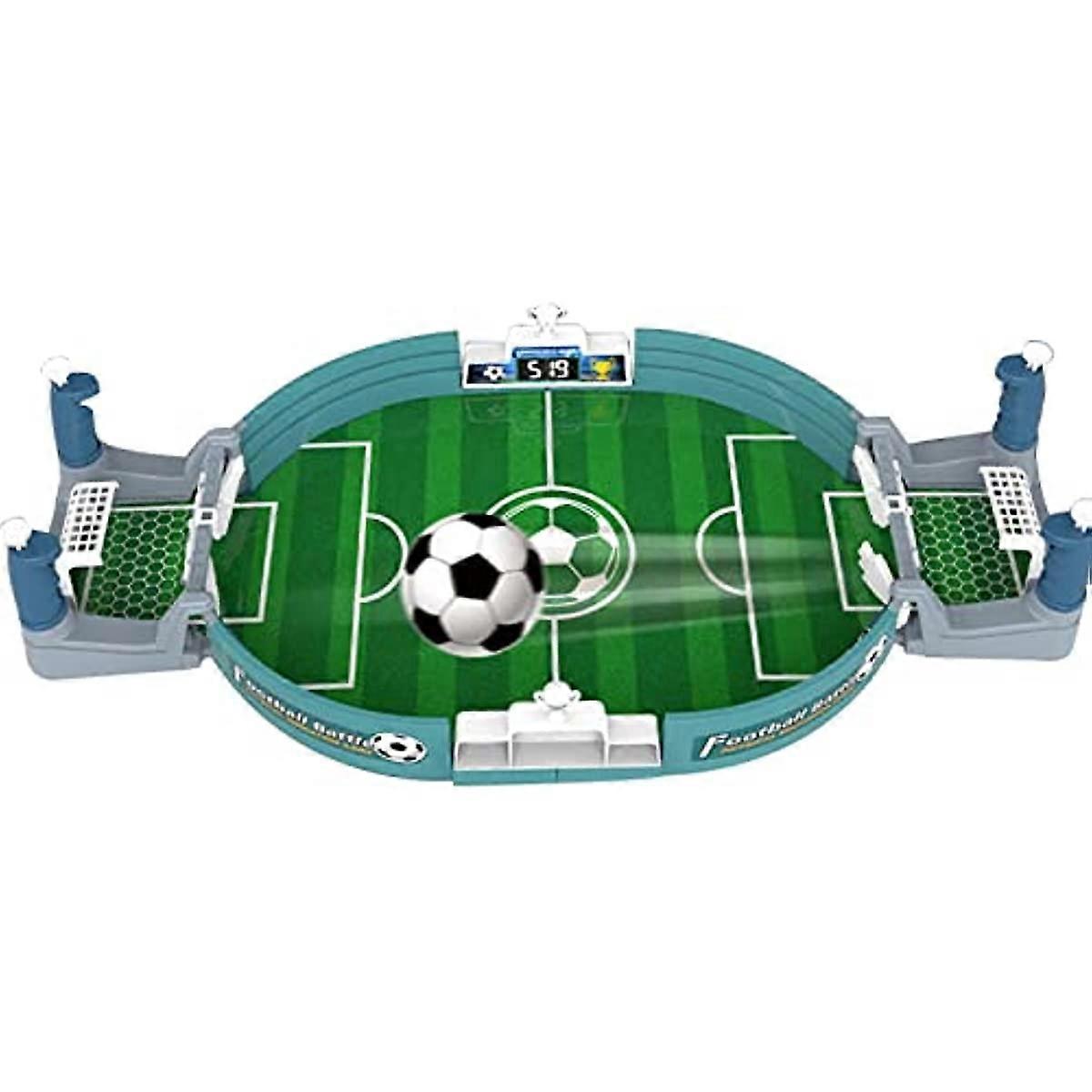 Portable Tabletop Soccer Game - Parent-Child Interactive Desktop Soccer Game Kit for Indoors - for Adults Kids Family Game Night Table Board Interacti