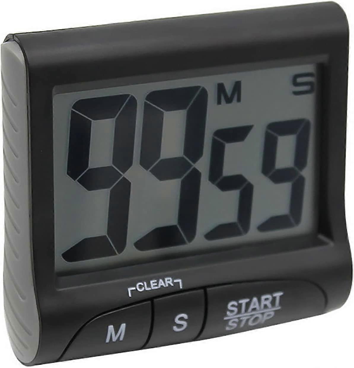 FCSHFC Big Screen Kitchen Timer Electrical Timers Alarm Clock Bake Tool Teacher Supplies for Classroom (Color : White)