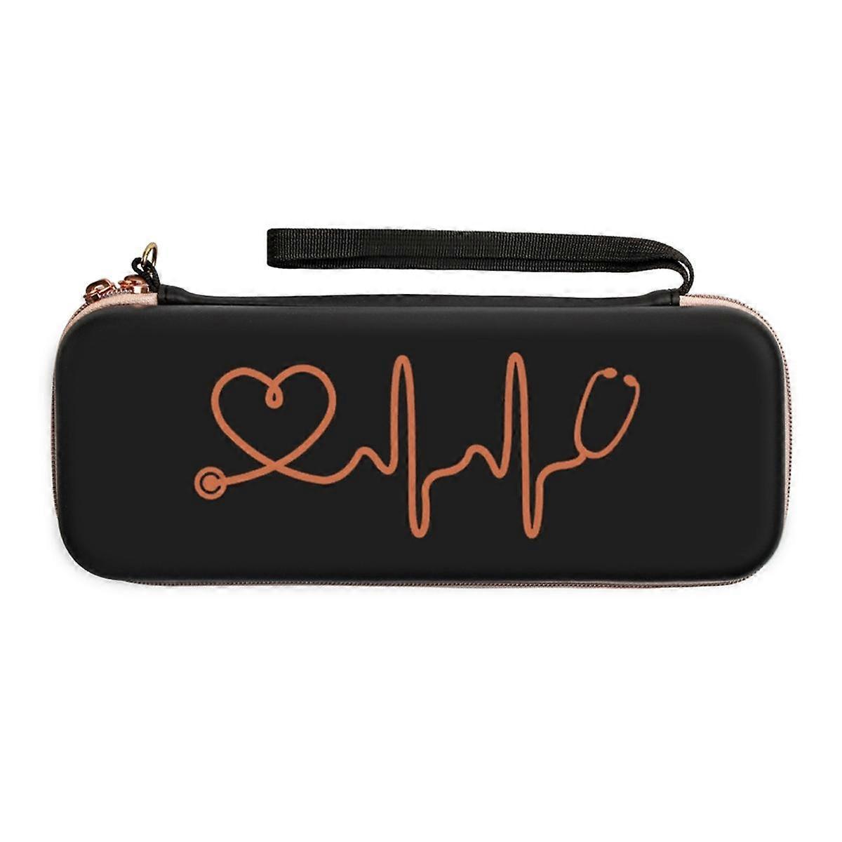 Multifunctional Stethoscope Storage Bag Portable Empty Non-Woven First Kit Household Hard Shell Med