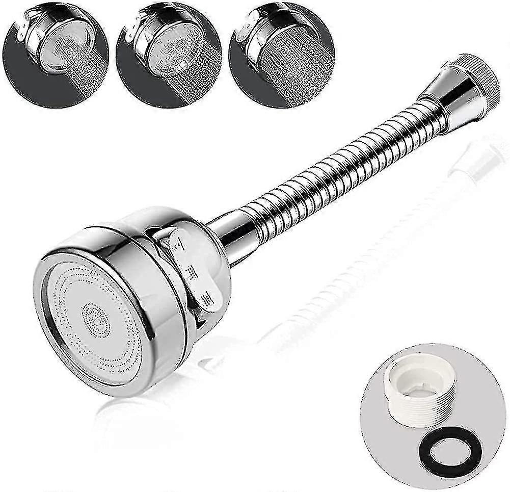 Faucet Aerator, Adjustable Rotary Filter Aerator, Water Saver, Shower Faucet Extension