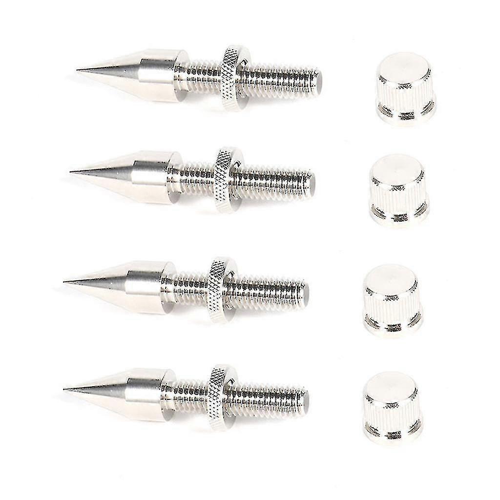 4 Sets Speaker Peak Isolation Nail Stand Foot Speaker Shockproof Cone Bottom Pad