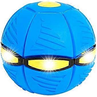 Magic UFO Deformation Flying Saucer Ball(Blue 6 Lights)