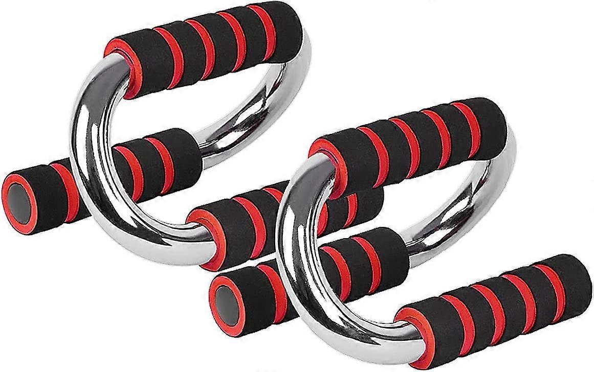 Push Up Bars with Comfort Push Up Grips and Non-Slip Foam Grips