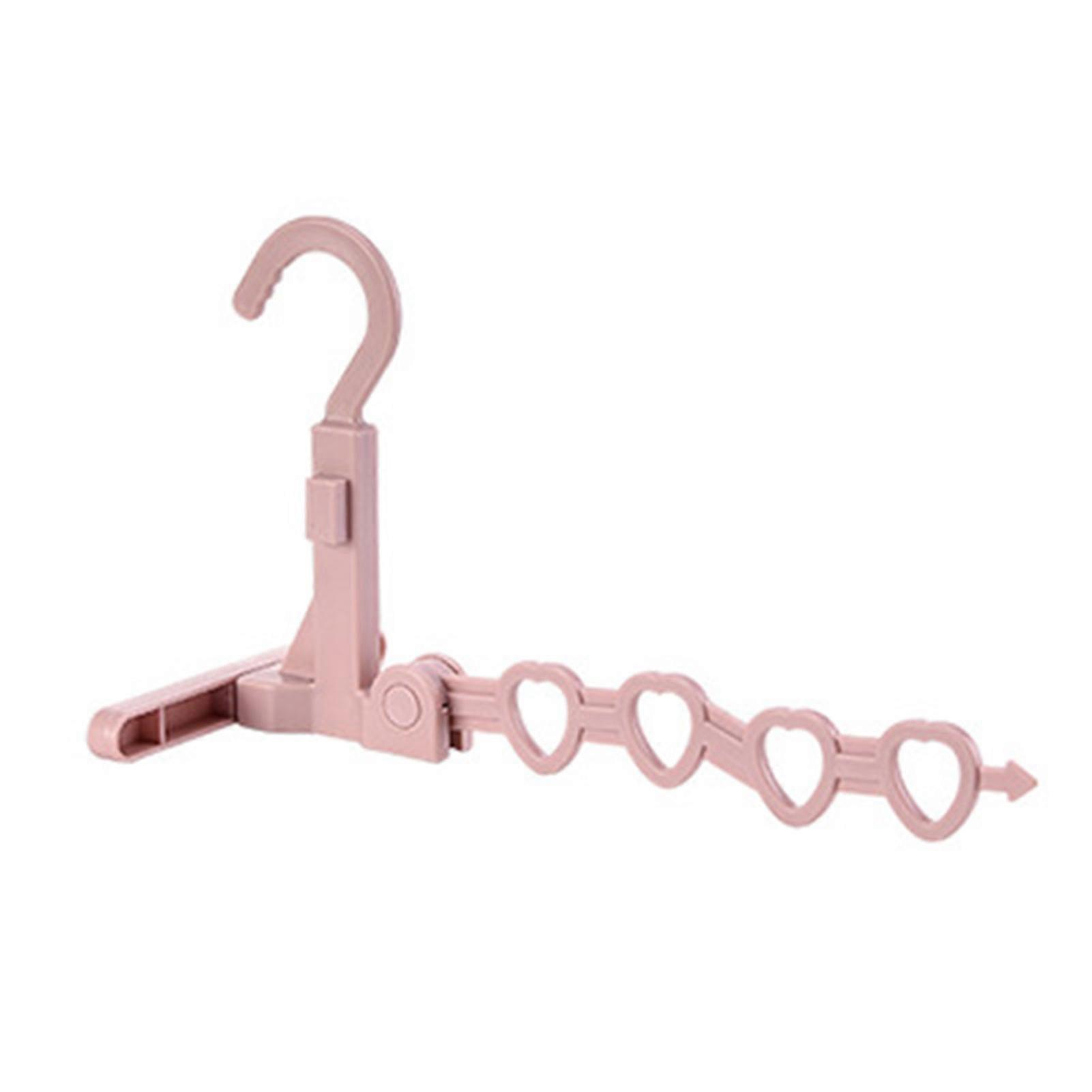 Clothes Drying Rack Space-Saving Wall Mounted with 4 Rotating Hooks Multifunctional Folding Drying Rack