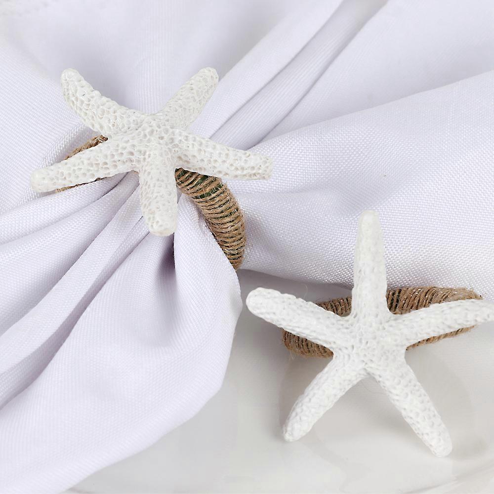 Napkin Ring 12 Pieces Starfish Napkin Ring