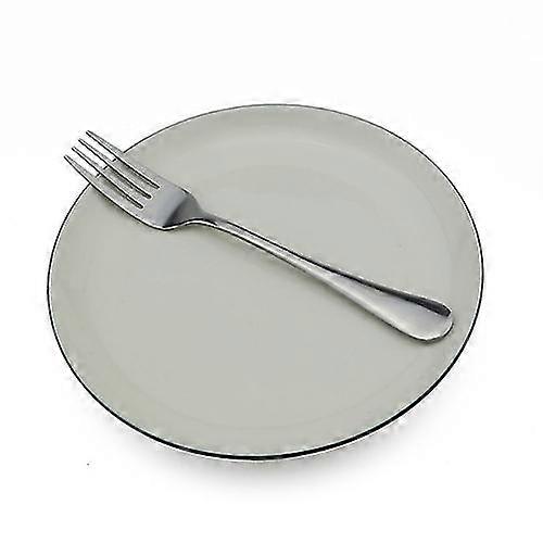 2 Pcs Cake Fruit Compatible Withk Dinner Salad Tableware Stainless Steel Compatible Withk(-Z