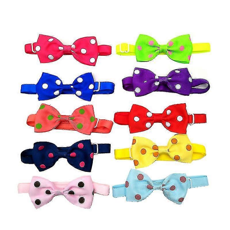 10pcs Cat Bow Tie