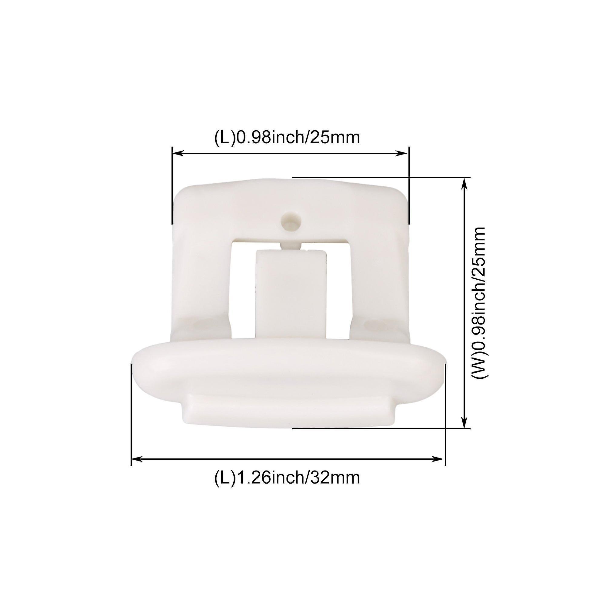 Dishwasher parts accessories 4pcs dishwasher upper rack slide end cap