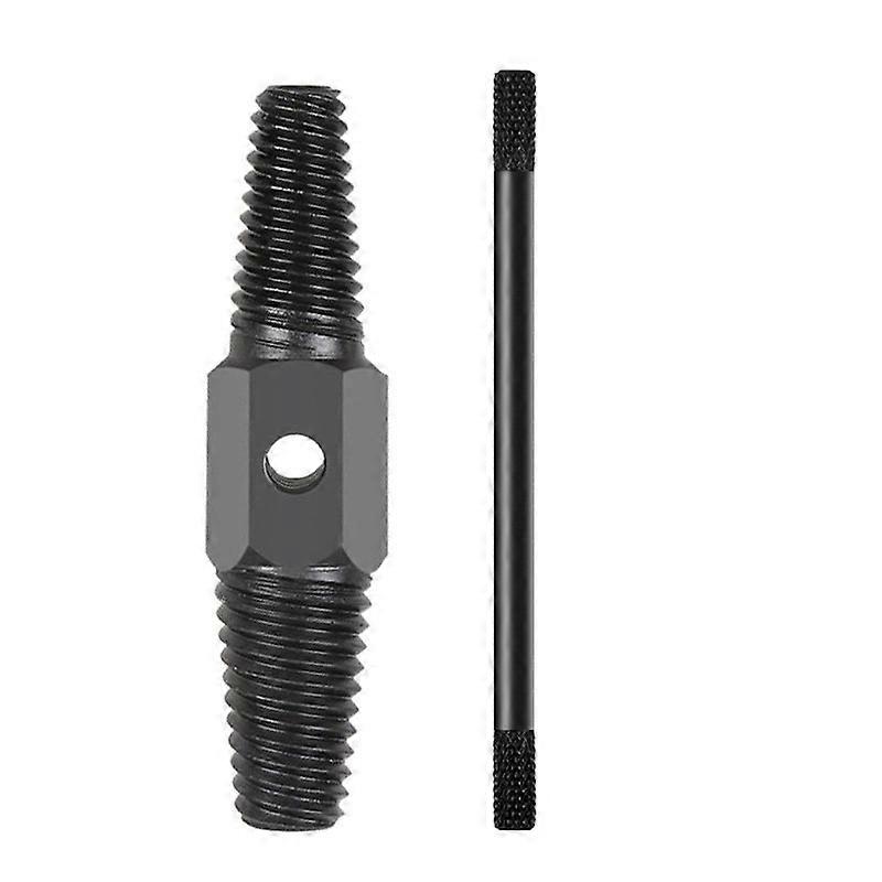 2 In 1 Faucet Water Pipe Triangle Valve Screw Extractor Damaged Broken Wire Water Pipe Bolt Remover Multipurpose House Drill Bit