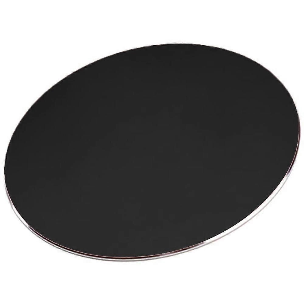 Aluminum Mouse Pad, Office Thin Hard Mouse Mat Leather Surface Double Side Precision Mouse Pads For Fast