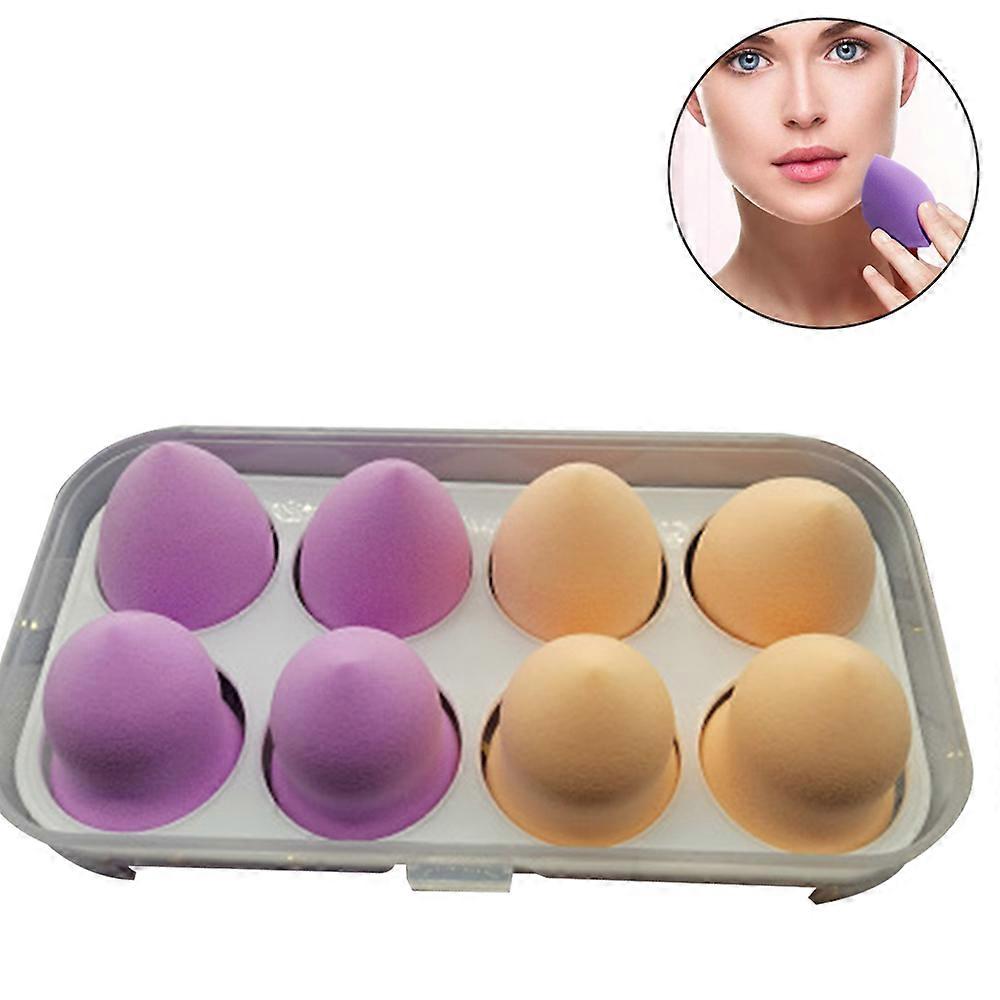 Makeup Sponge Set 8pcs Beauty Sponge Blender for Cosmetic Blending Make