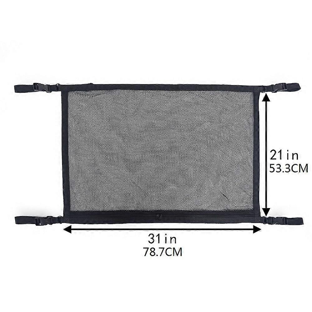 Car Ceiling Storage Net Roof Interior Storage Bag Car Storage Net Car Interior Cargo Net Bag Sundries Storage Bag