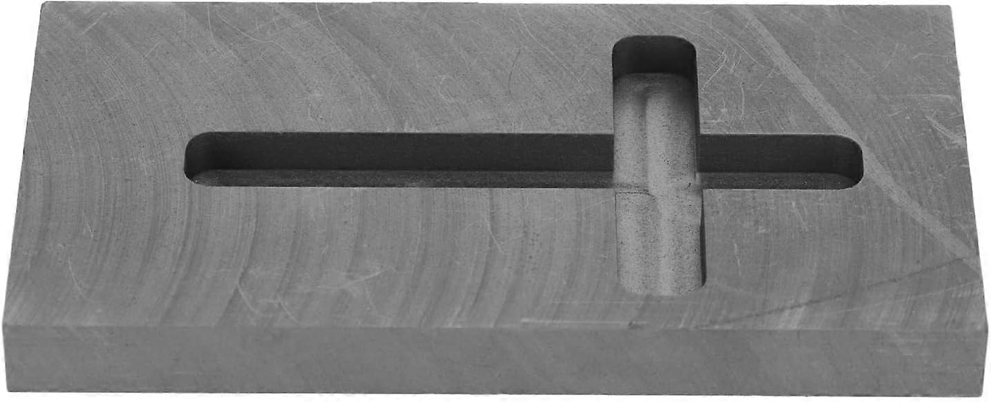 High-Purity Graphite Ingot Mold, Corrosion Resistant Casting Mold for Gold, Silver, Brass