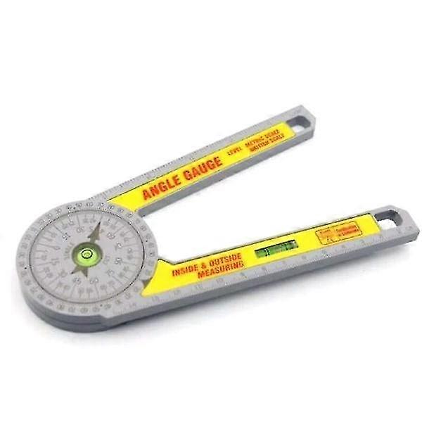 Plastic protractor protractor angle gauge DIY angle ruler woodworking bevel saw protractor