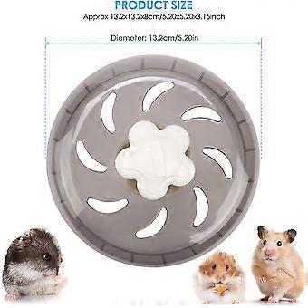 5,25" akryl plast hamster träningshjul super tyst för små husdjur